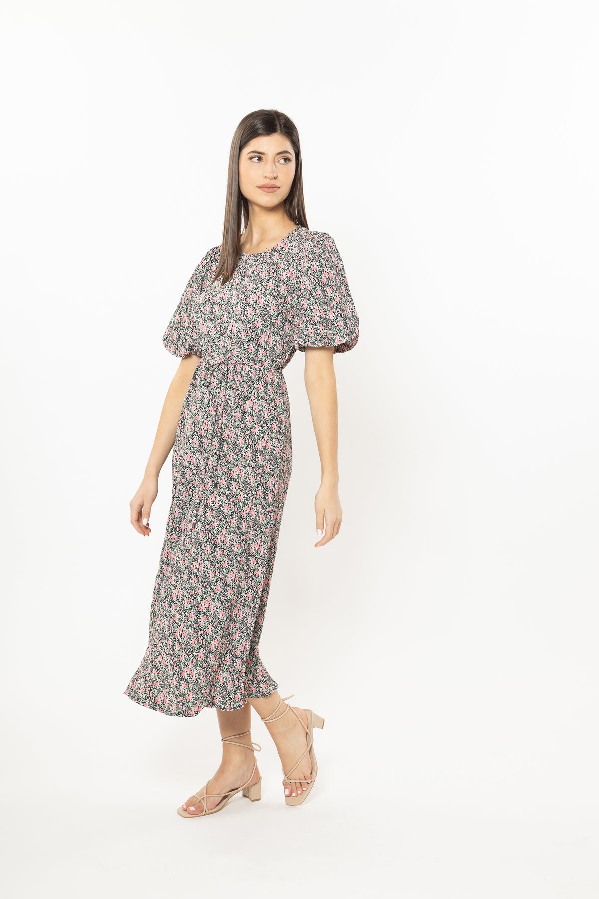Supreme Maxi Shift Dress - Crinkle Magic