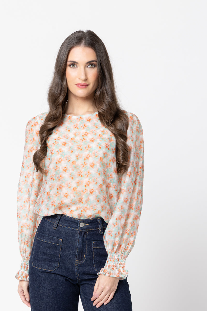 Molly Top - Orange Blossom