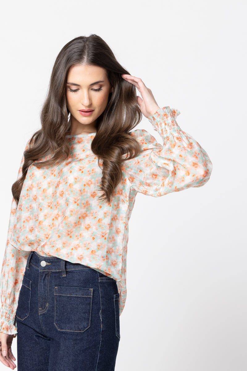 Molly Top - Orange Blossom