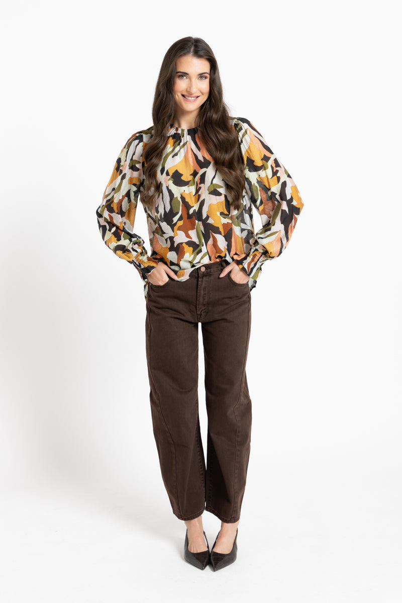 New York Top | Olive Mystique