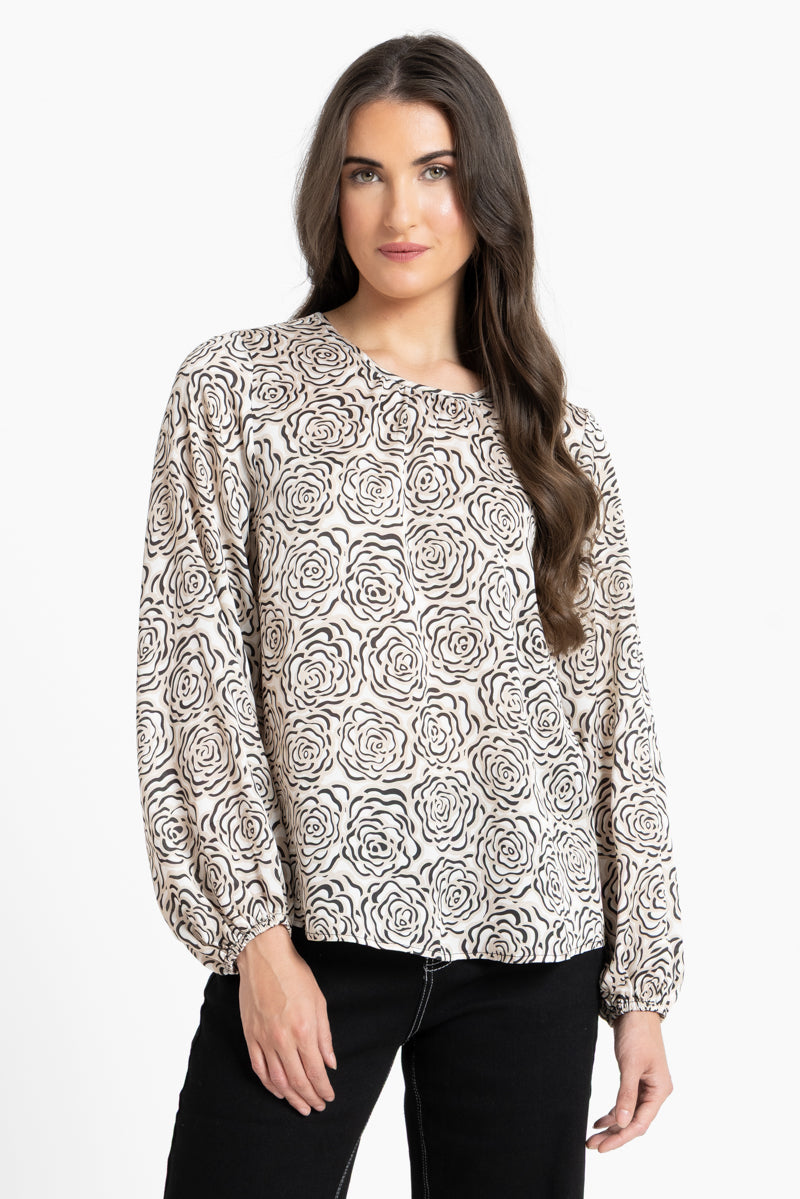 Reliable Top | Natural Rose