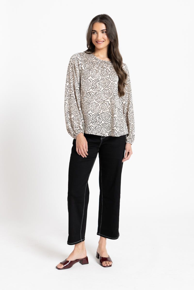 Reliable Top | Natural Rose