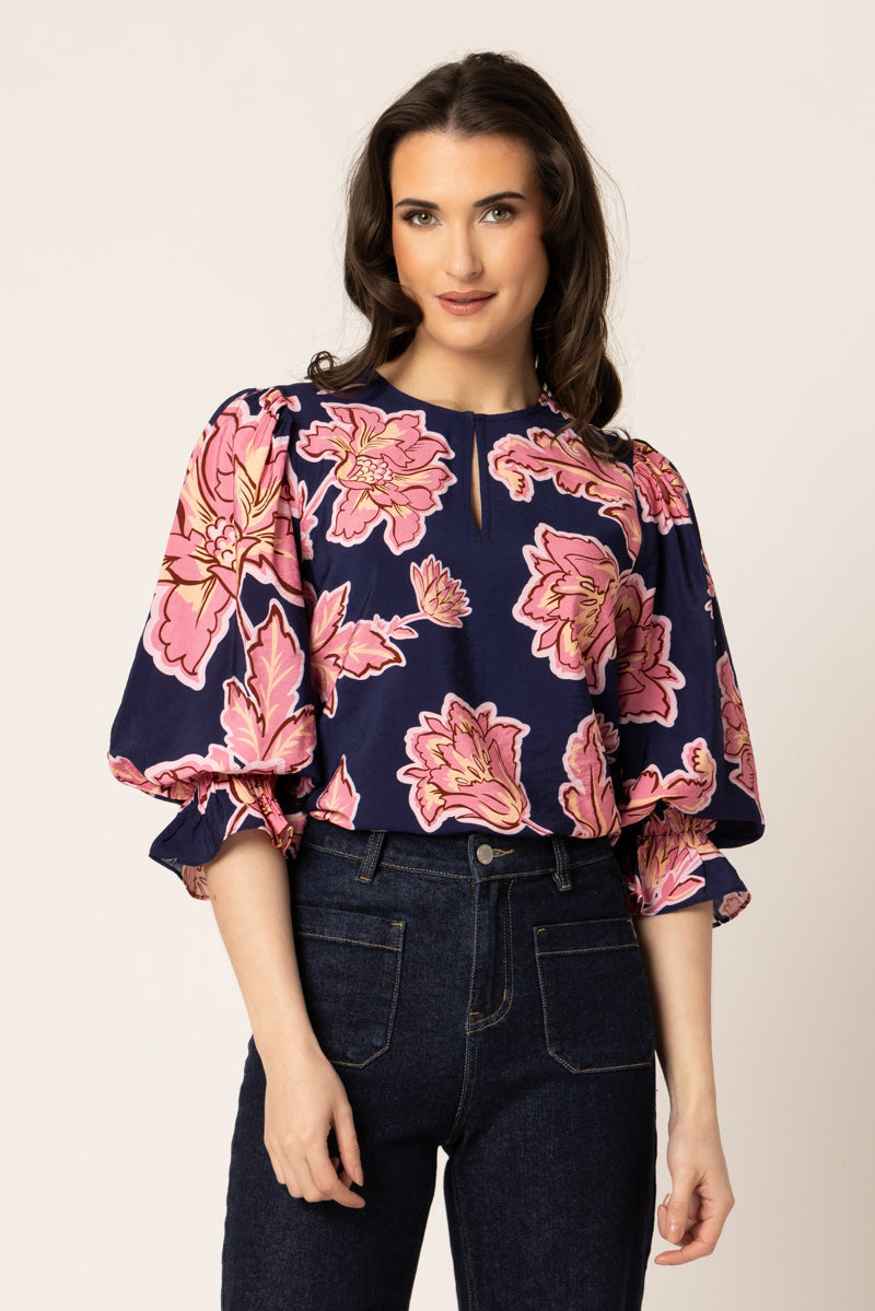 FLEUR TOP - Pink Petal