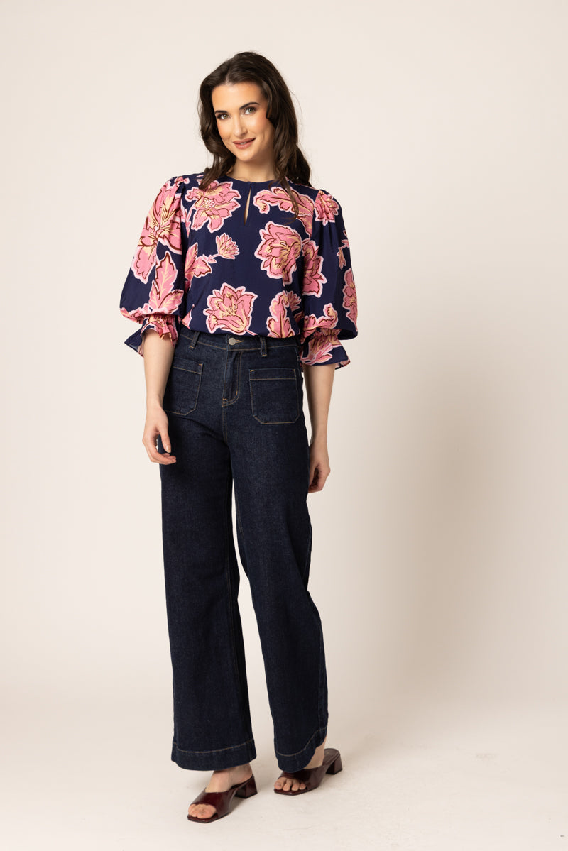 FLEUR TOP - Pink Petal