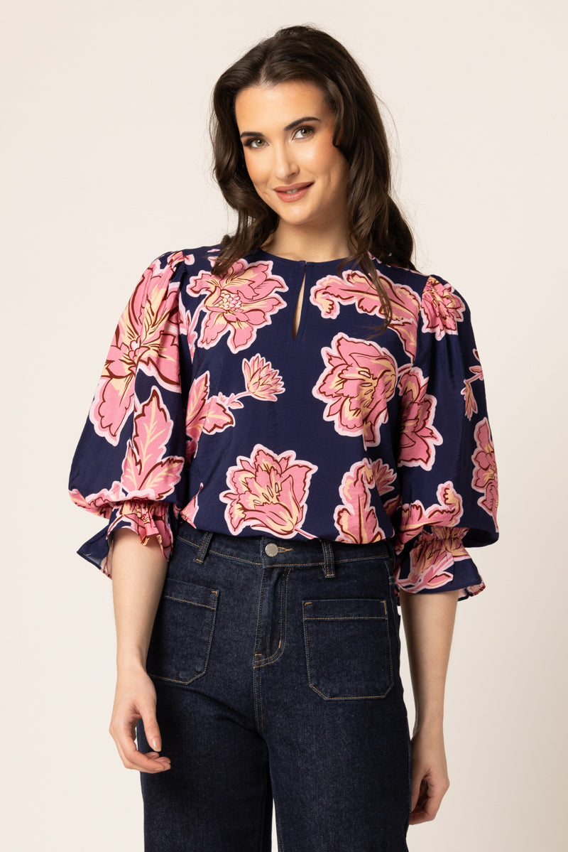 FLEUR TOP - Pink Petal