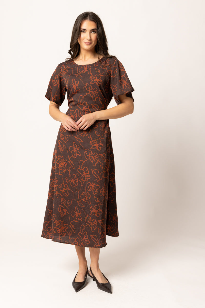 RIVIERA DRESS | Walnut Whisper
