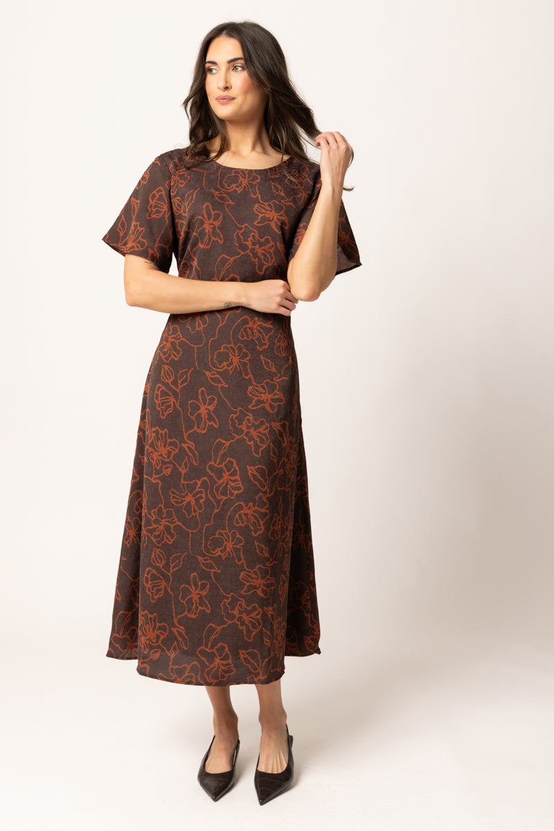 RIVIERA DRESS | Walnut Whisper