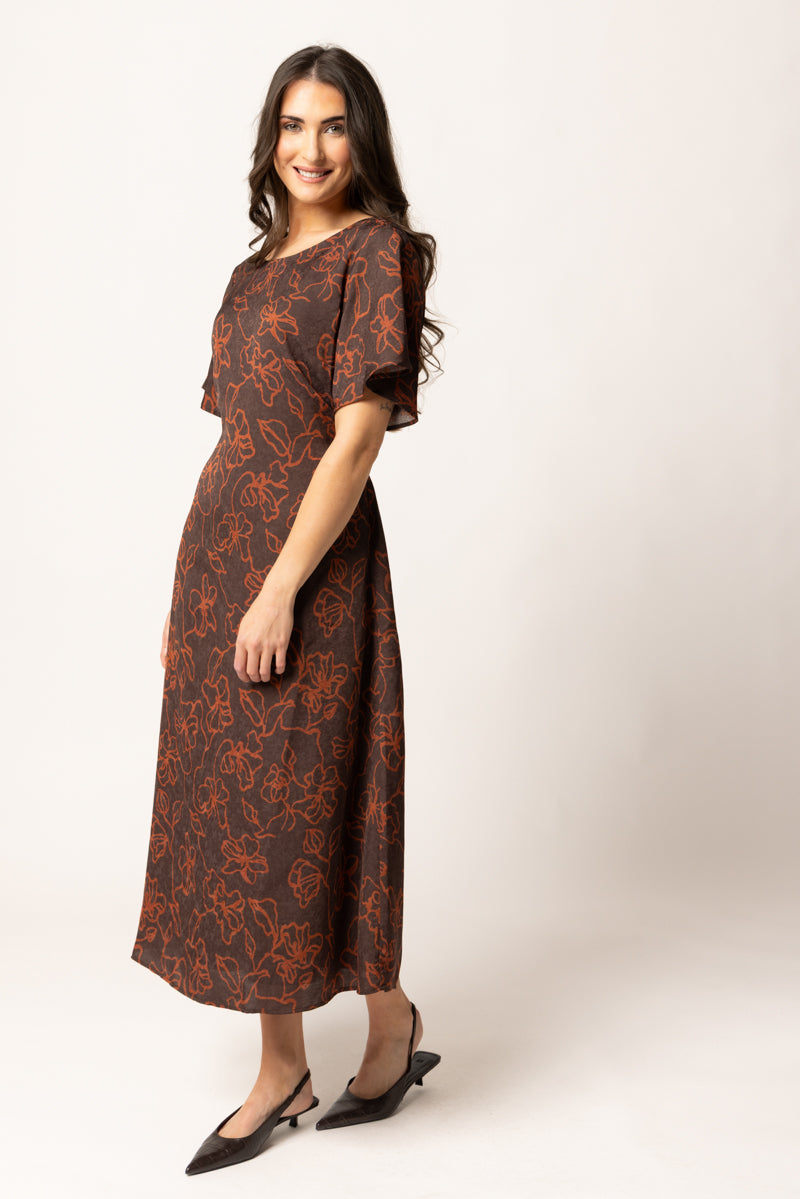 RIVIERA DRESS | Walnut Whisper