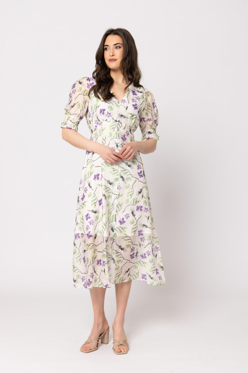 Accomplished Dress | Wisteria Sprig