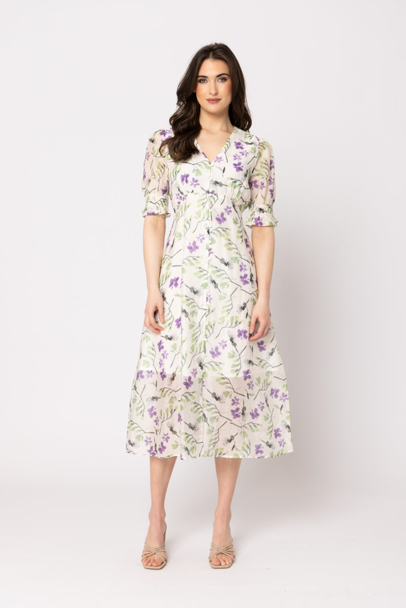 Accomplished Dress | Wisteria Sprig
