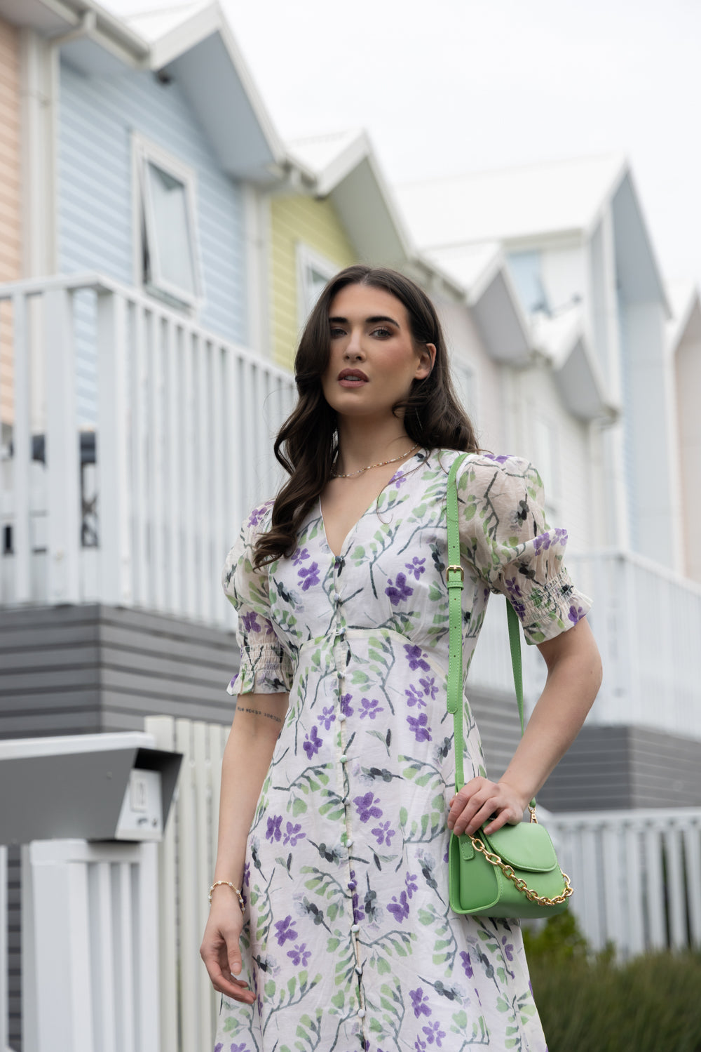 Accomplished Dress | Wisteria Sprig