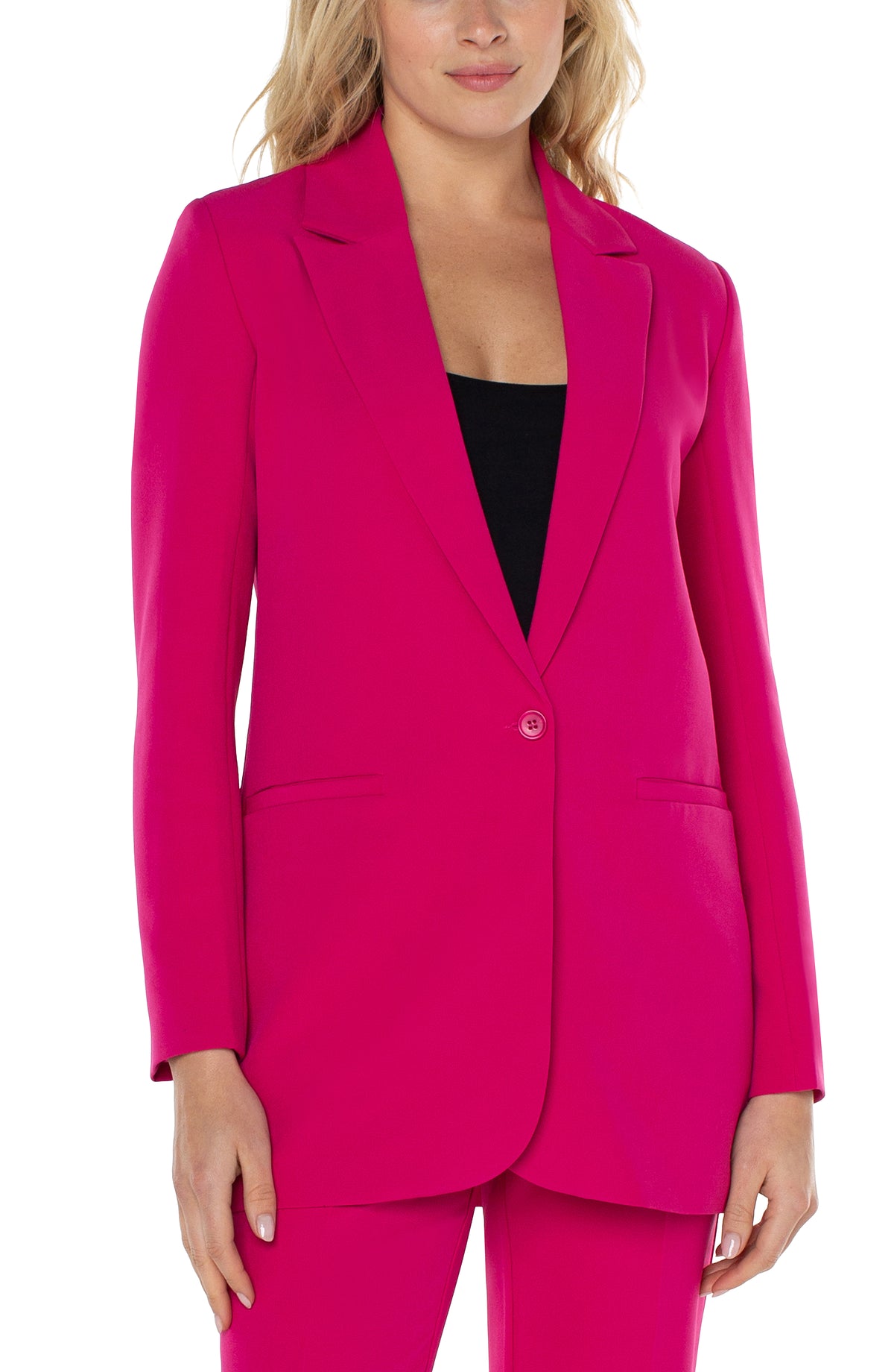 Boyfriend Blazer -| Hot Pink