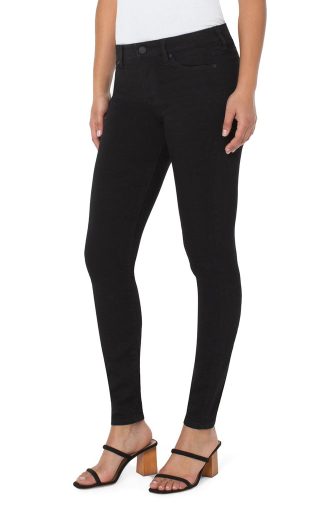 Abby Hi- Rise Skinny - Black Rinse