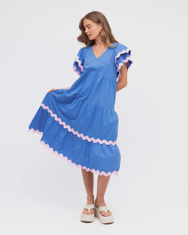 Melody Dress - Blue