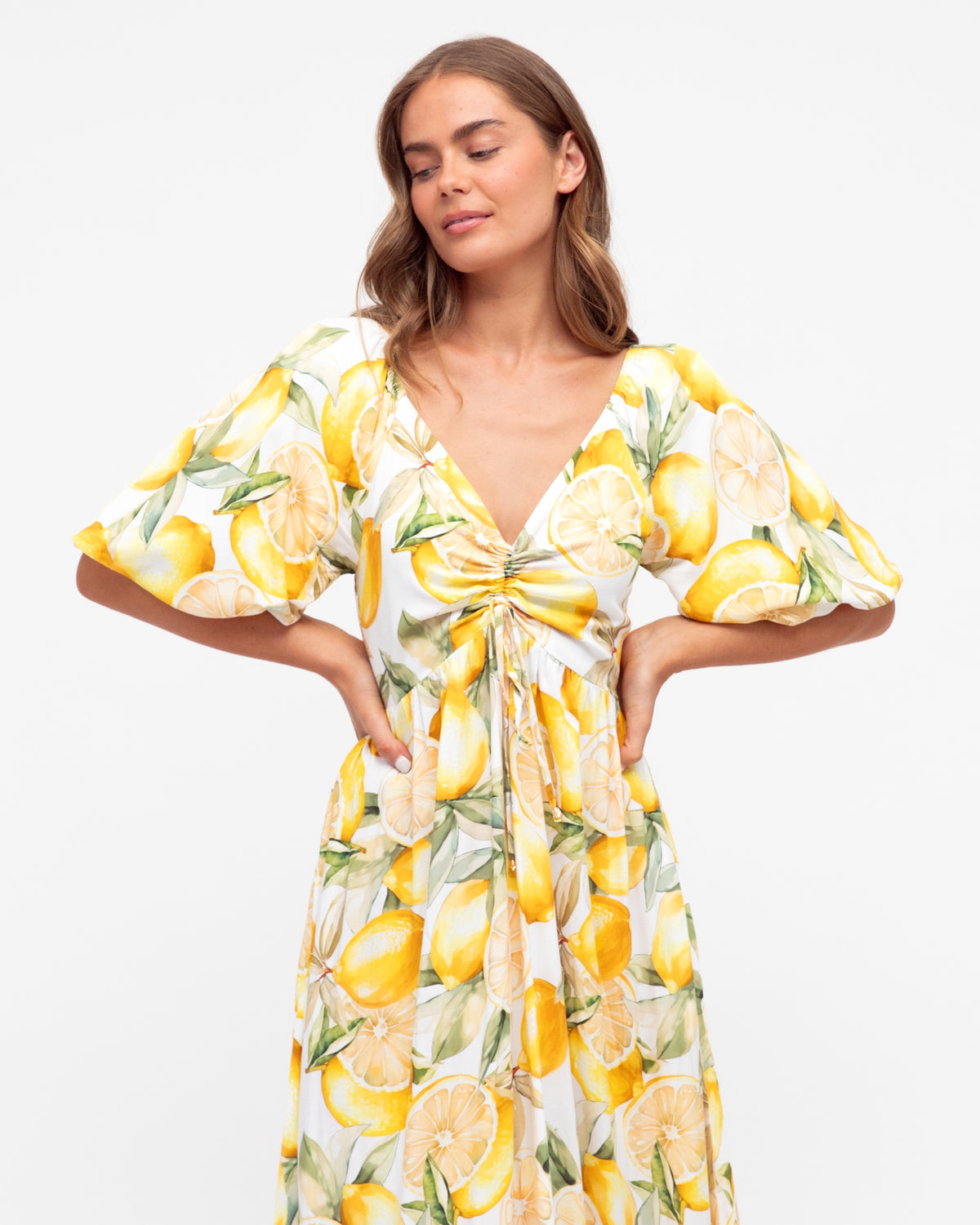 Lemon Maxi Dress