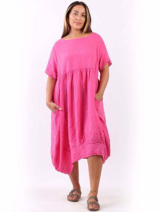 Mila Linen Dress