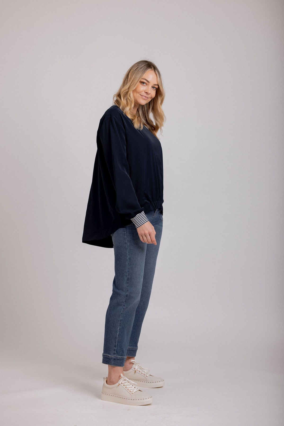 Neve Top - Navy