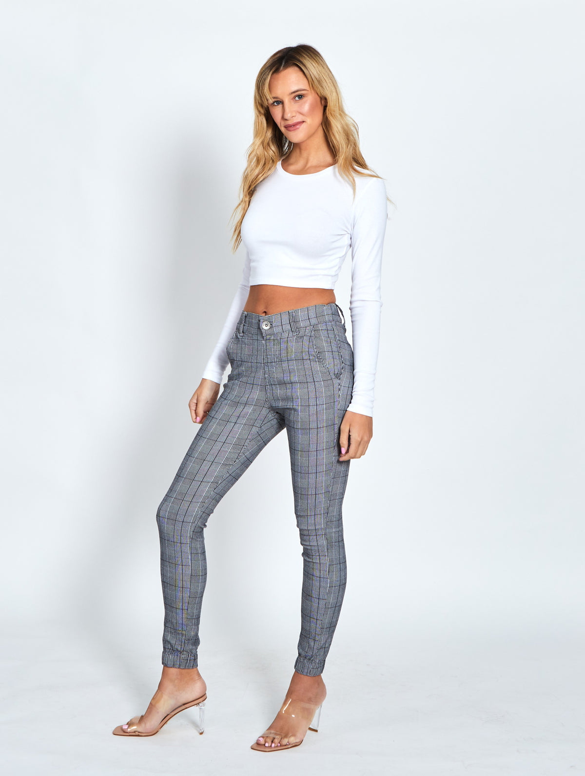 Wesley Jogger - Grey Check