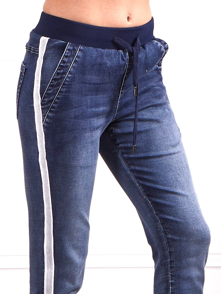 Boston Jogger Jean - Dark Blue