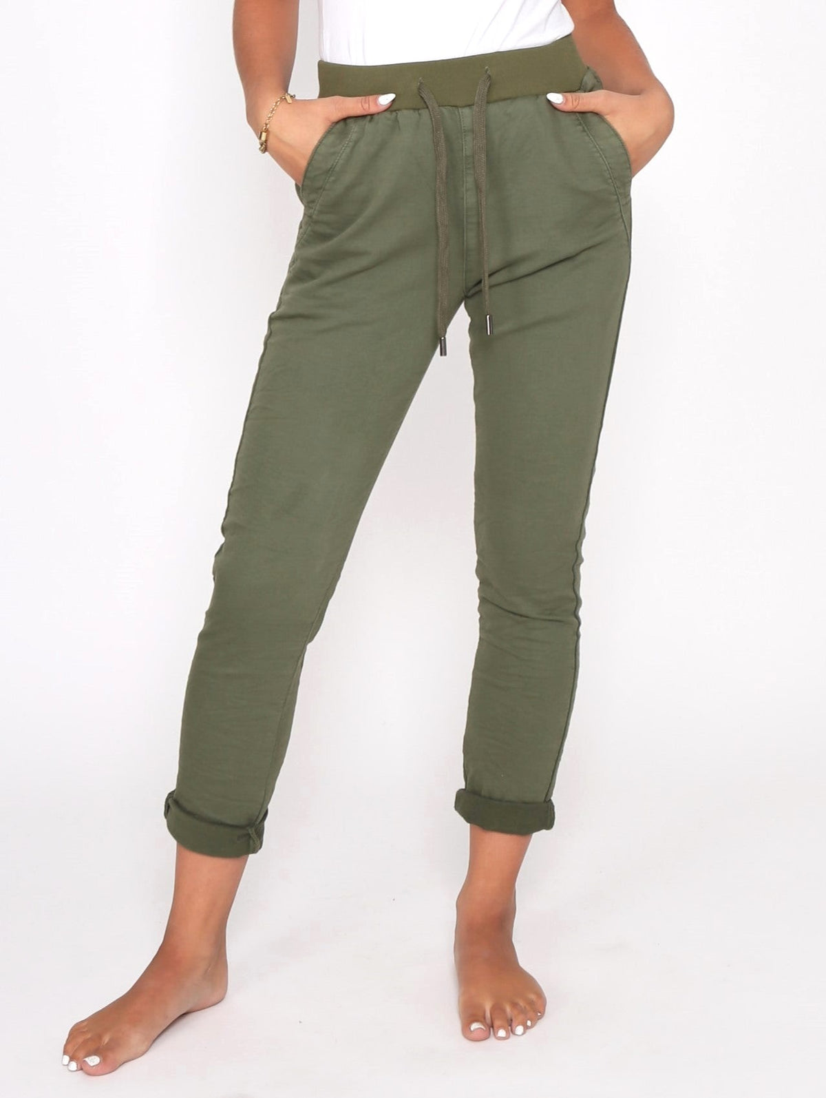 Riley Jogger Jean - Khaki