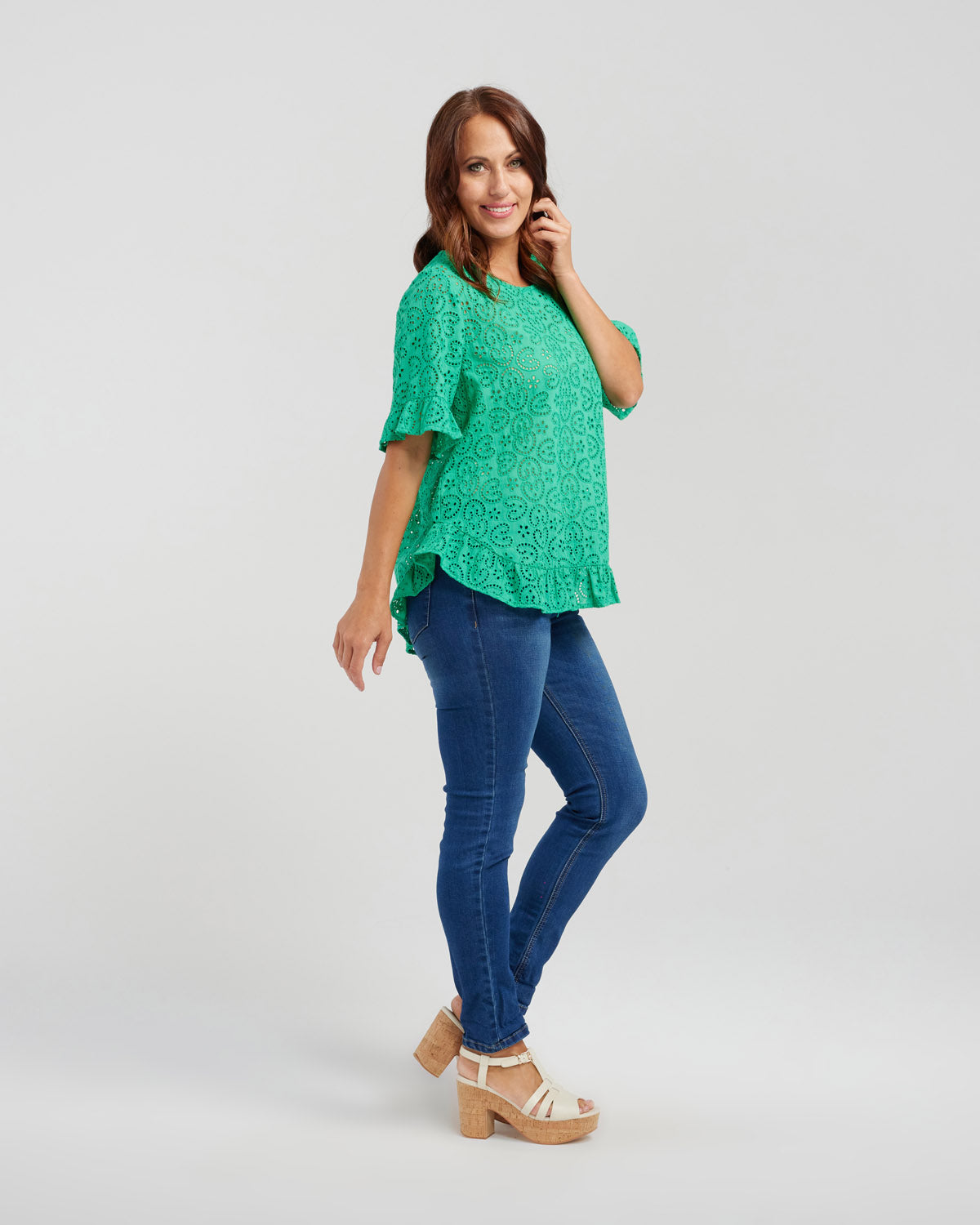 Leah Top - Green - Green