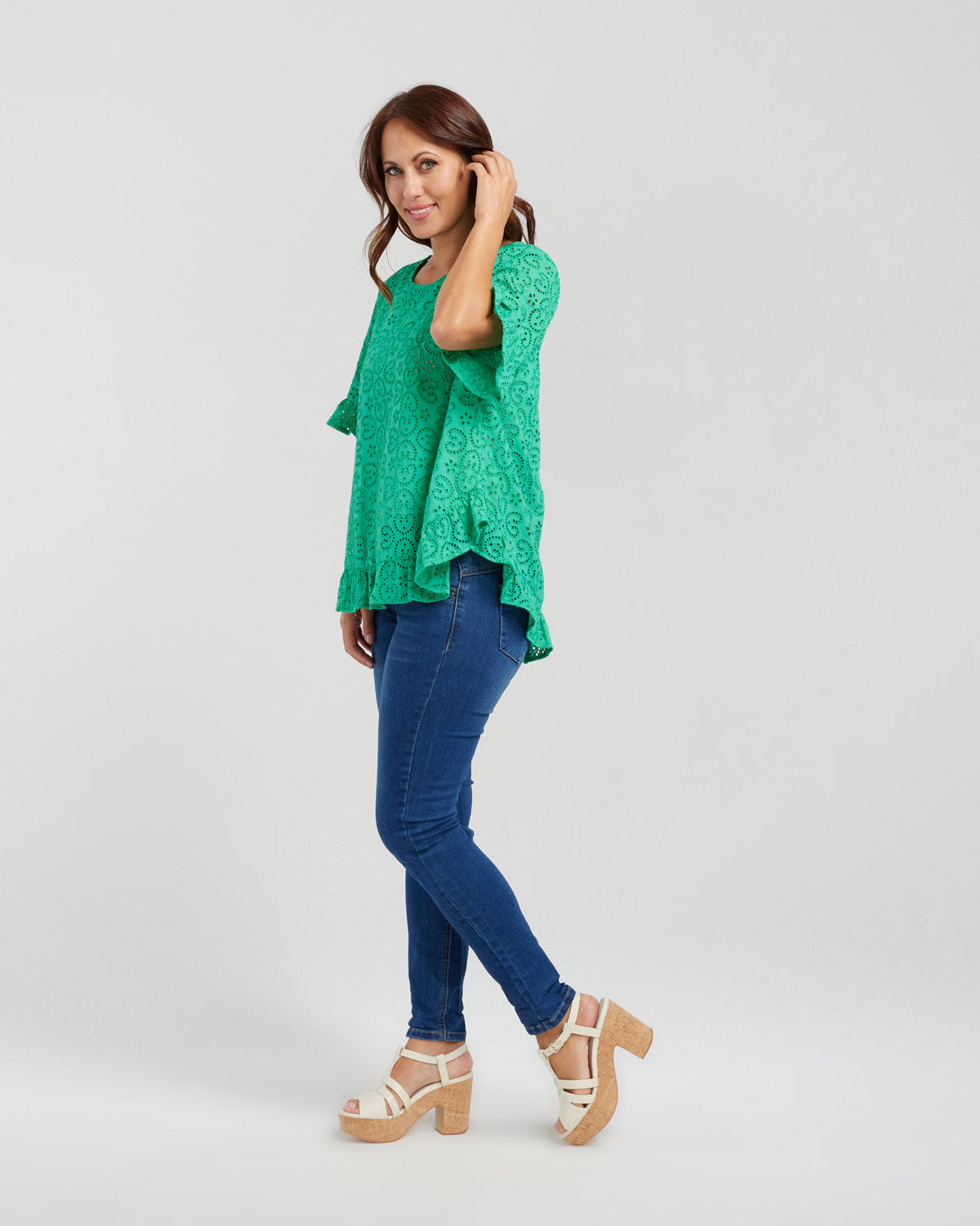 Leah Top - Green - Green