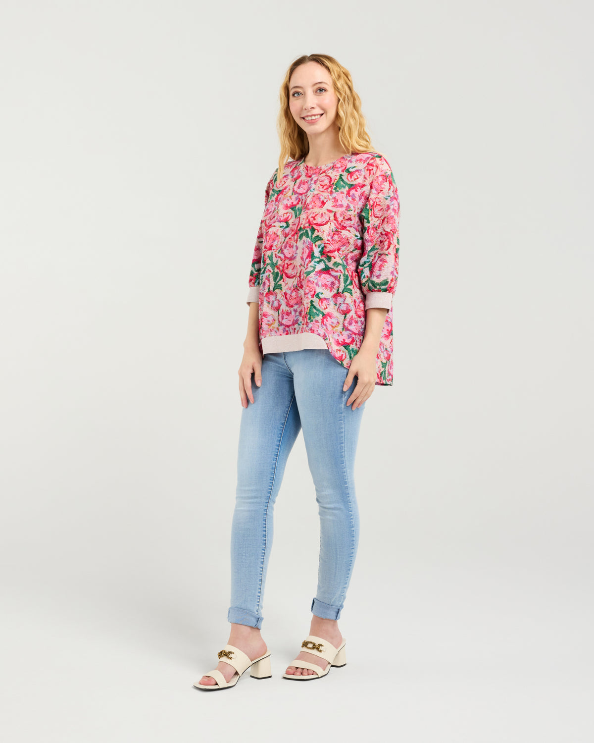 Taylor Top - Berry Strokes
