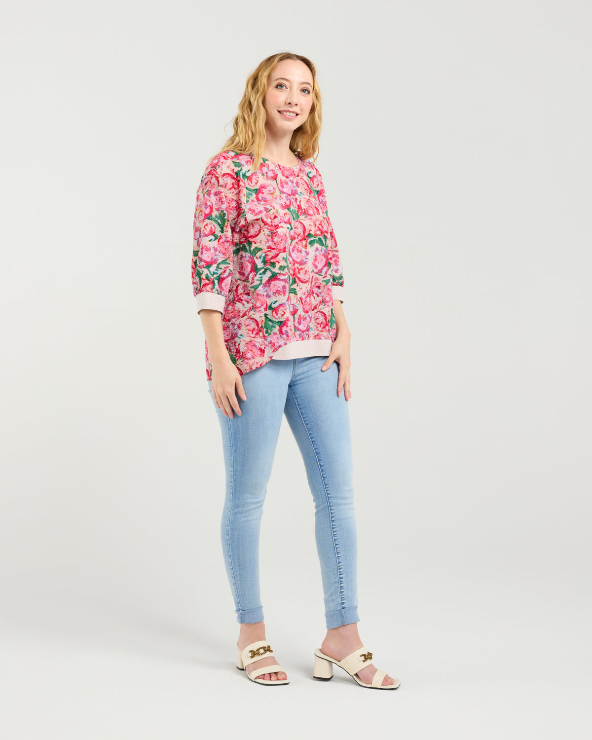 Taylor Top - Berry Strokes