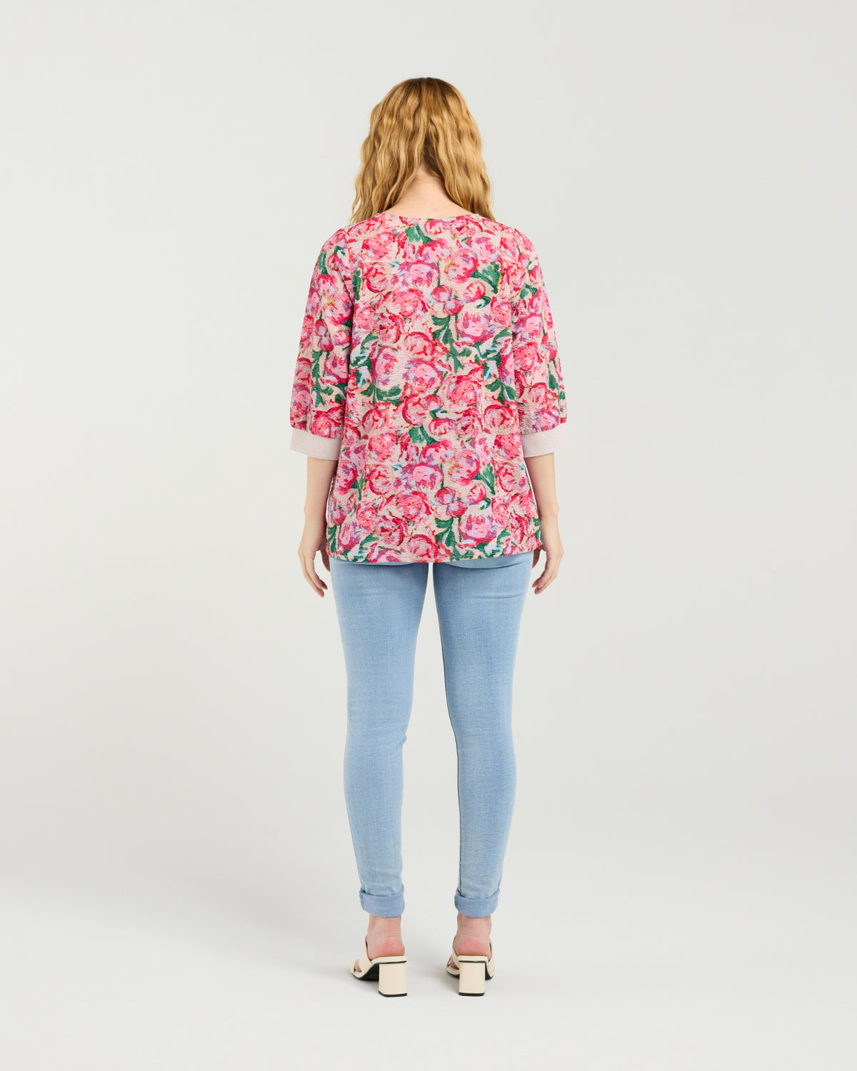 Taylor Top - Berry Strokes