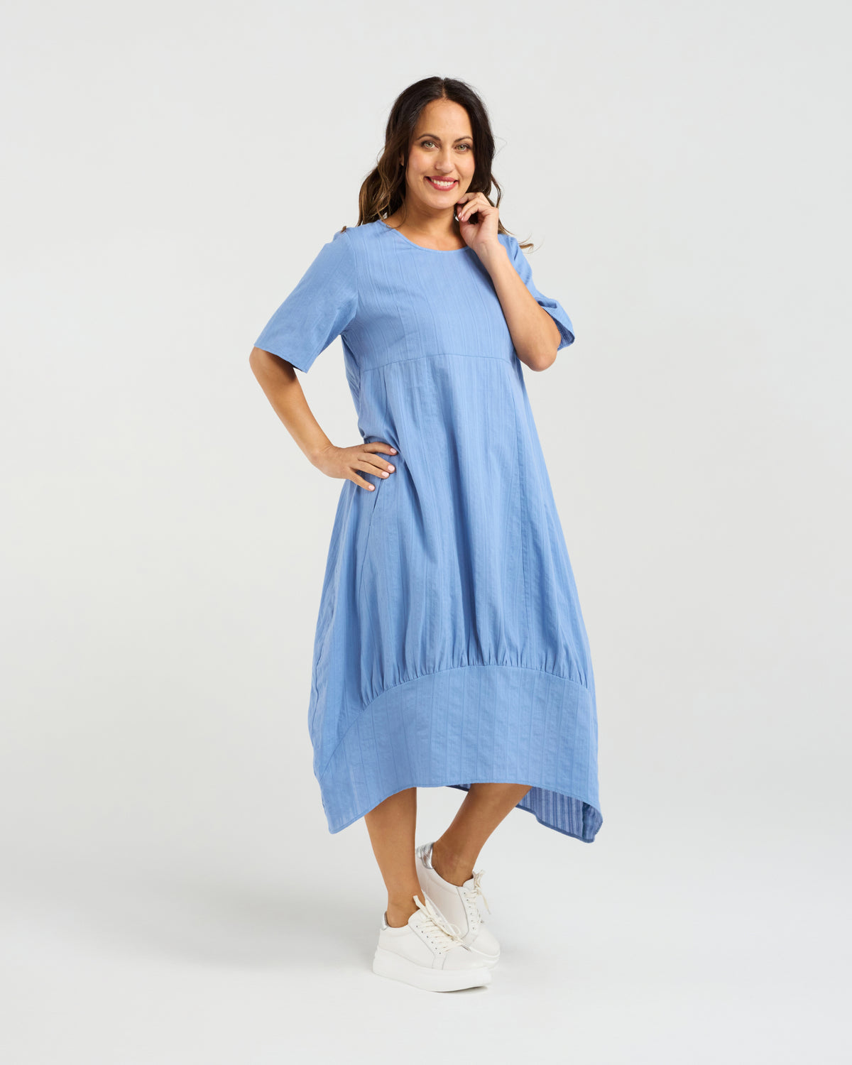 Selena Dress - Blue