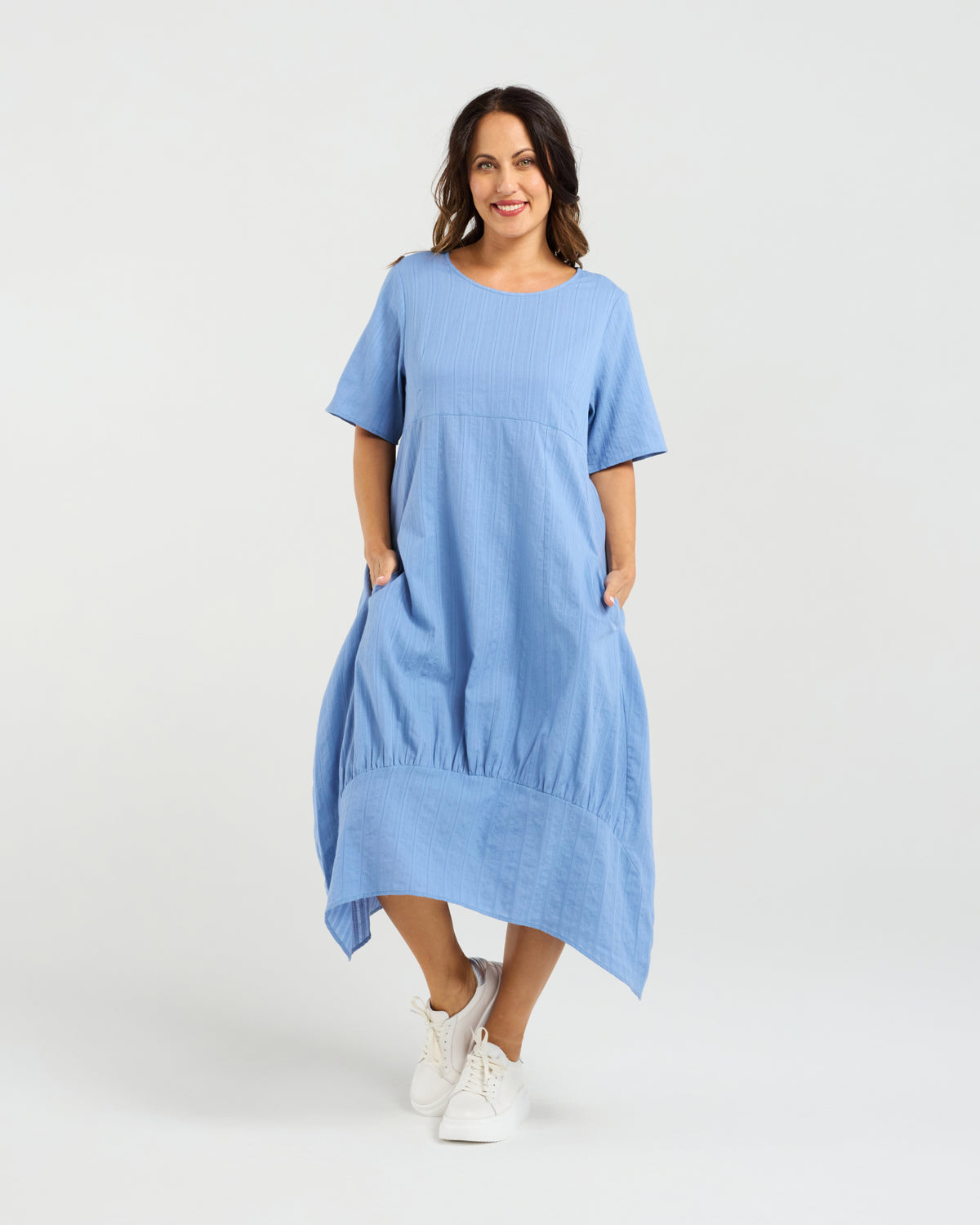 Selena Dress - Blue