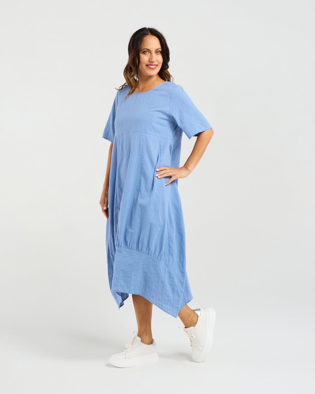 Selena Dress - Blue