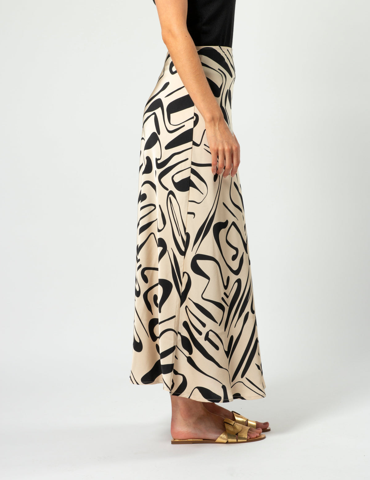 Summer Skirt - Painterly Geo