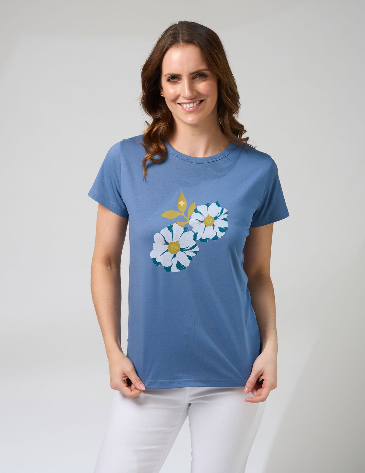 Classic Tee Monet's Garden - Denim
