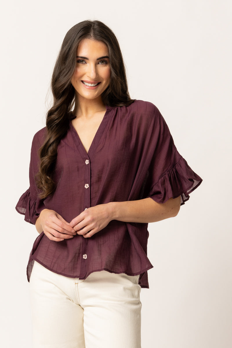 RIVERSTONE SHIRT | Plum