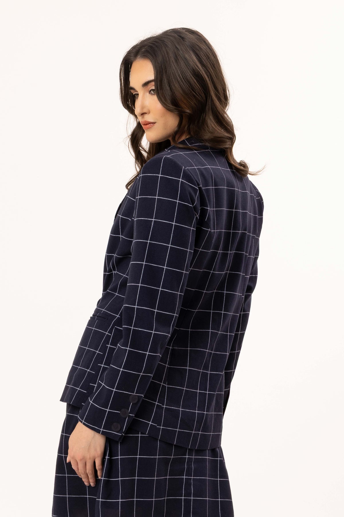Jordanna Blazer - Blue Check
