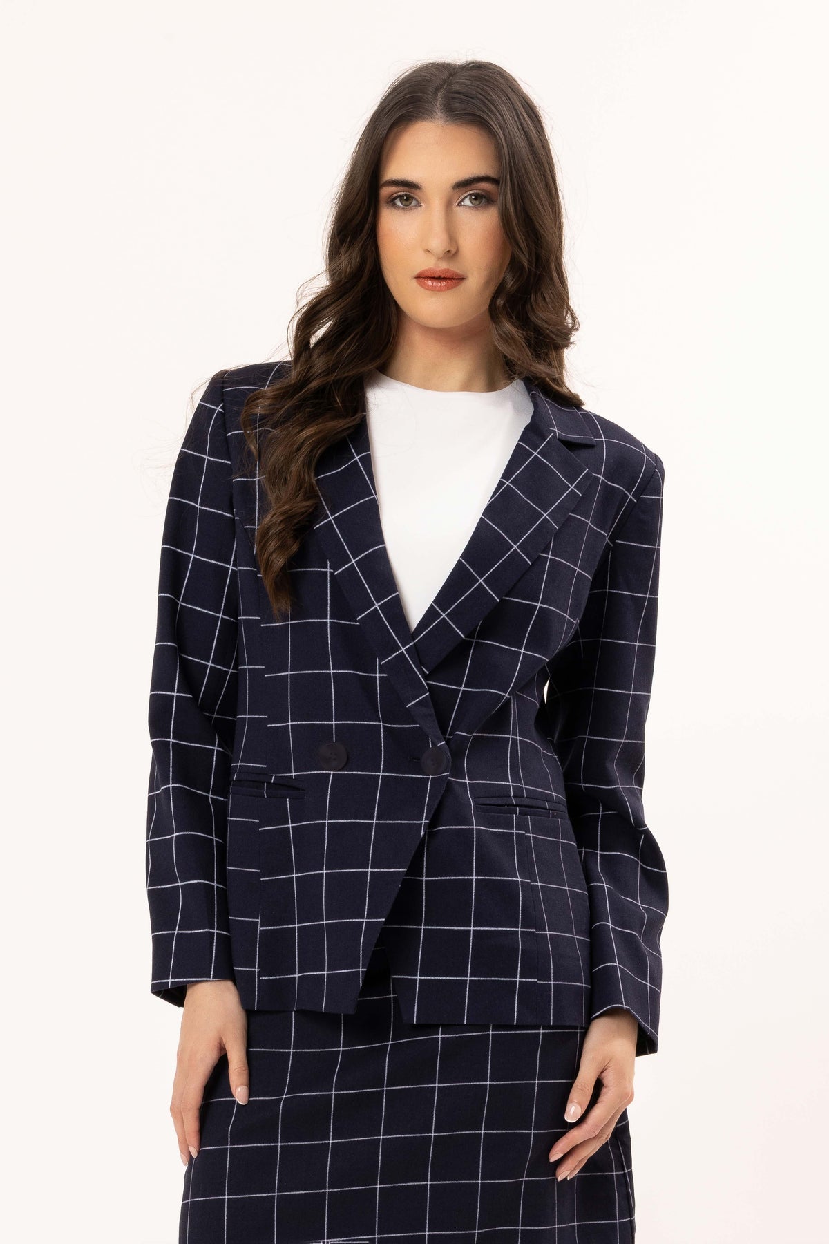 Jordanna Blazer - Blue Check