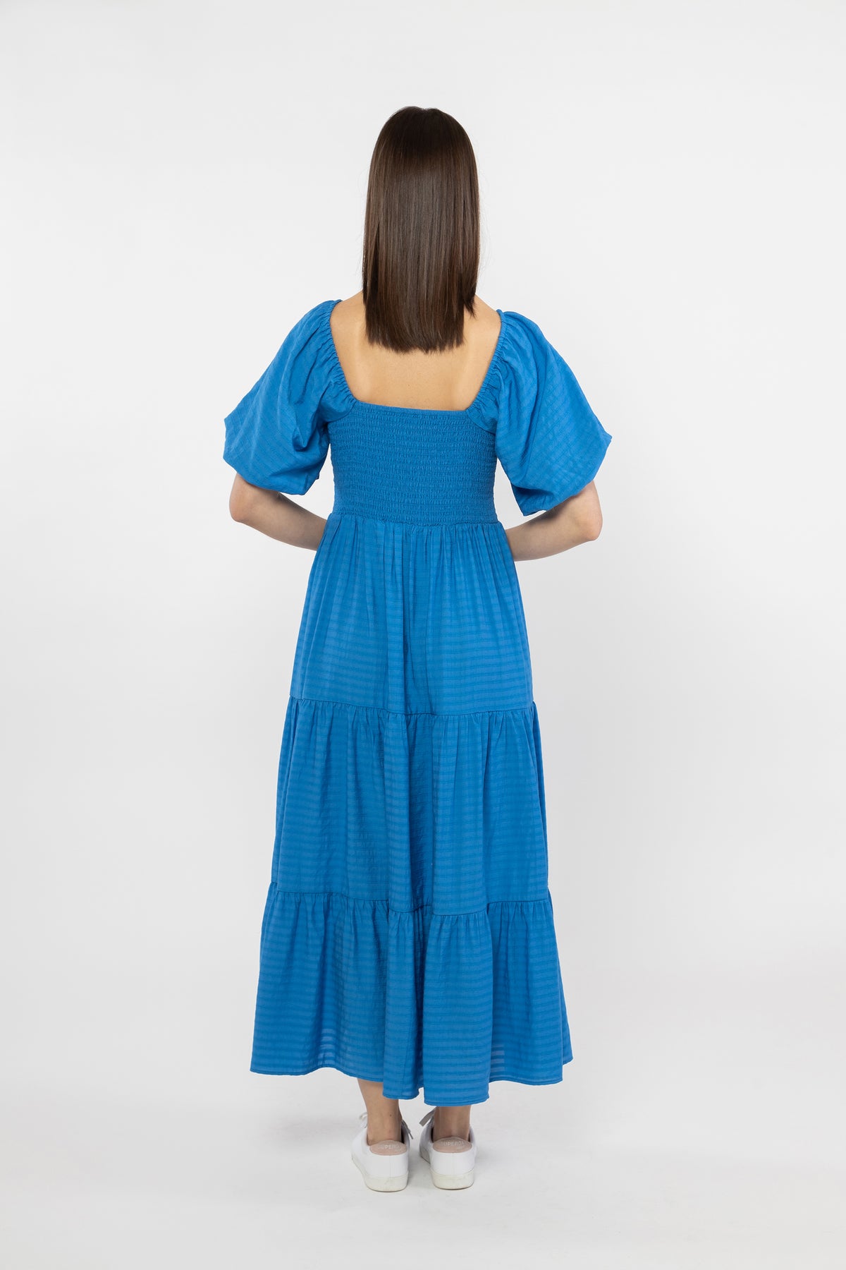 Nova Puff Sleeve Dress - Colbolt