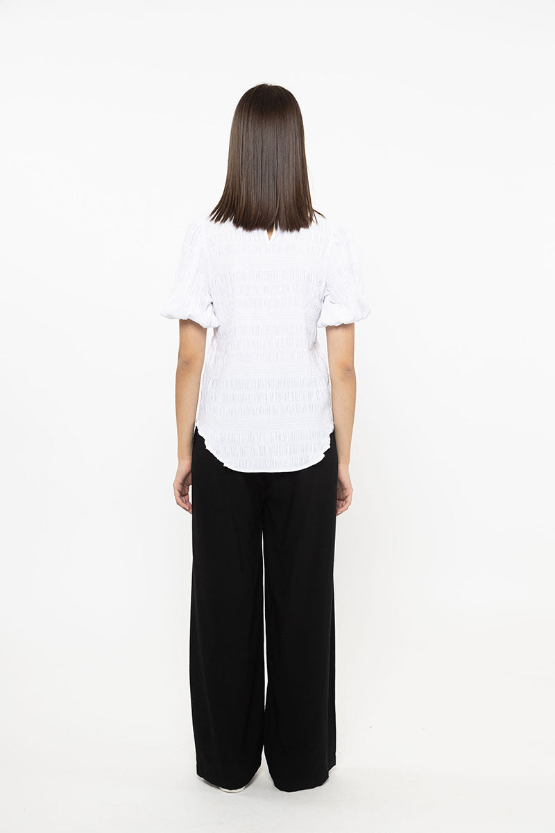 Essential Wide Leg Pant - Black