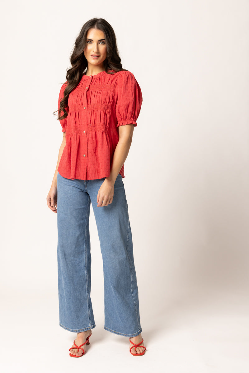 Bonita Top | Raspberry