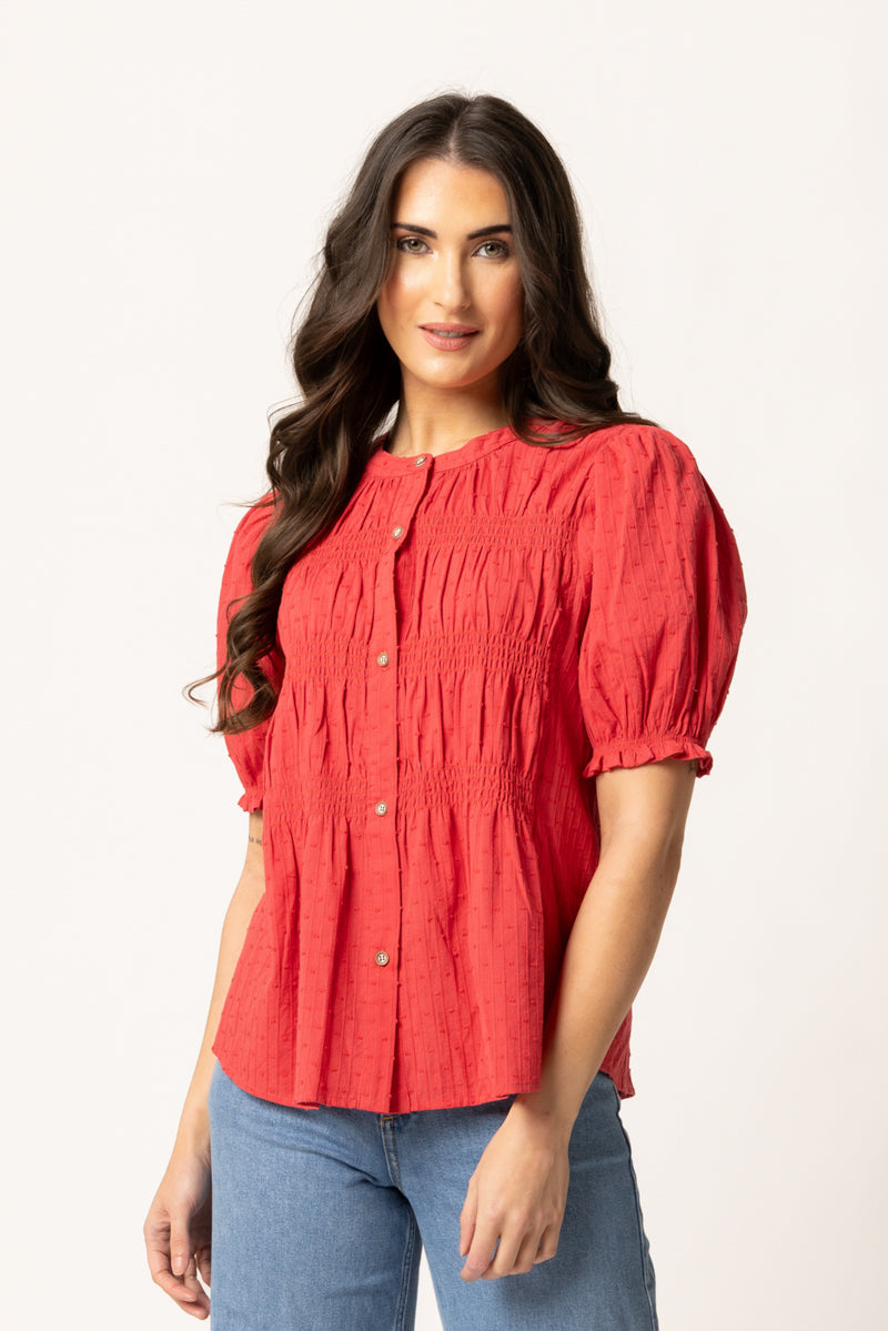Bonita Top | Raspberry