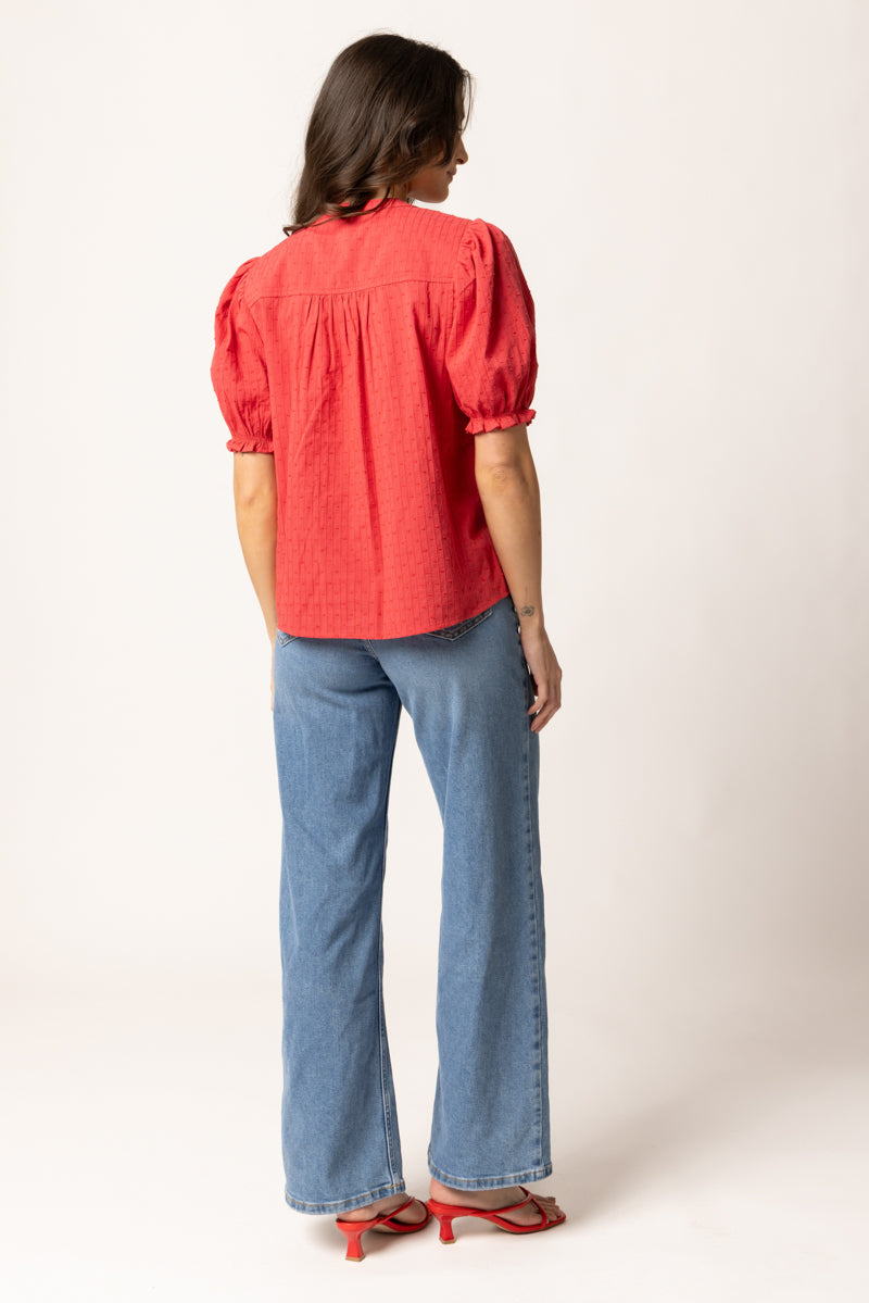 Bonita Top | Raspberry