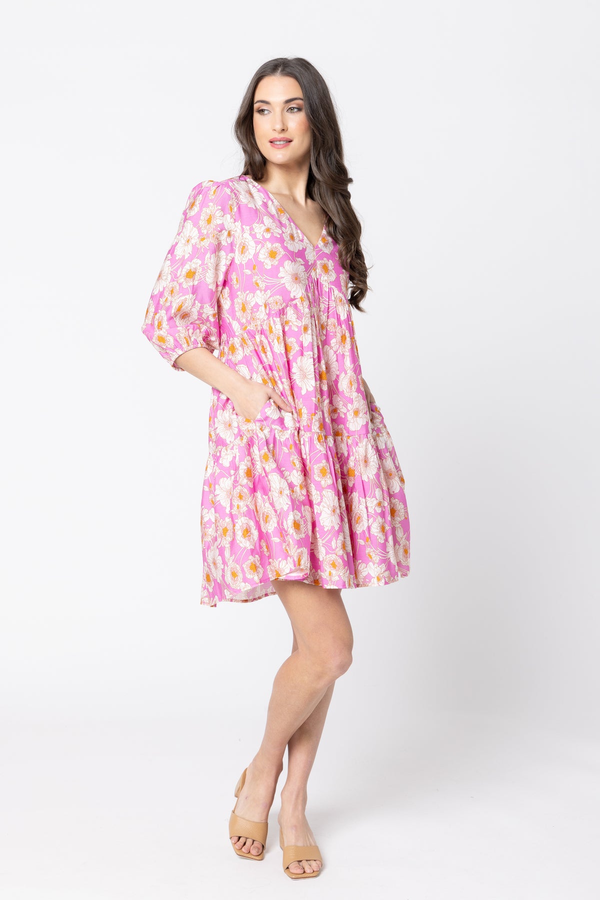 Aspiring Mini Dress - Candy Bloom