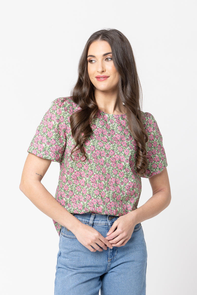 Relaxed Carefree Top - Rosemary