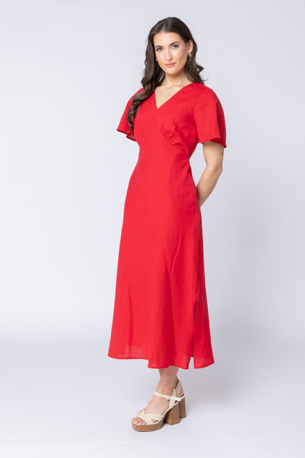 Applause Dress - Berry