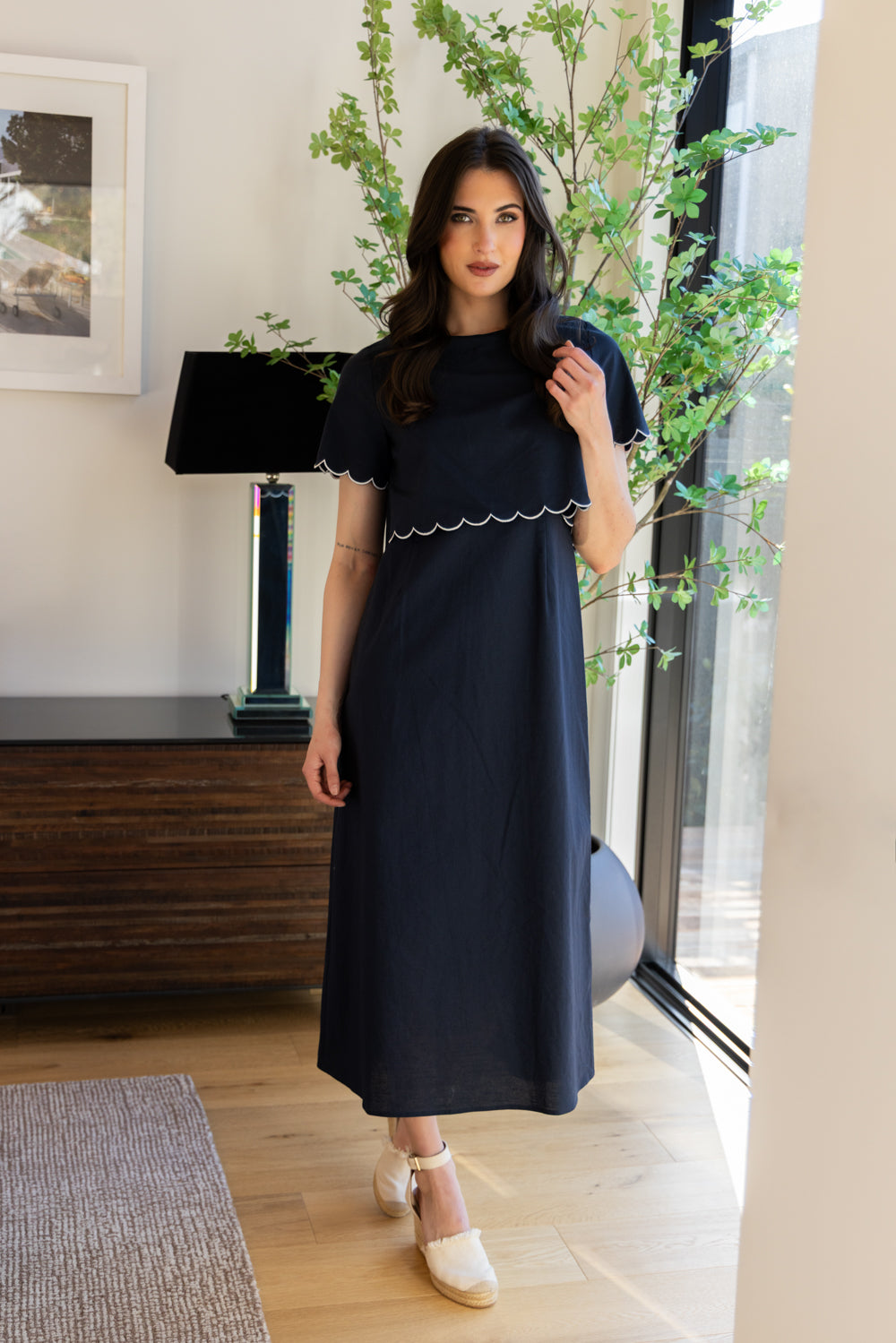 Ladies Day Dress | Navy