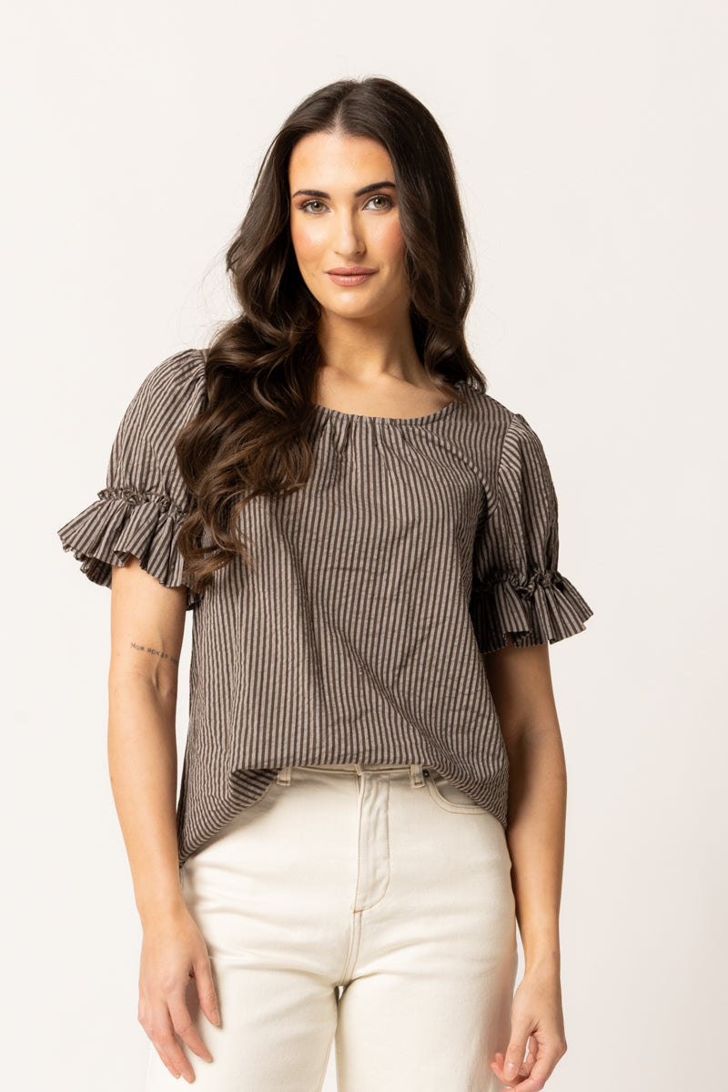 Vibrant Top - Coffee