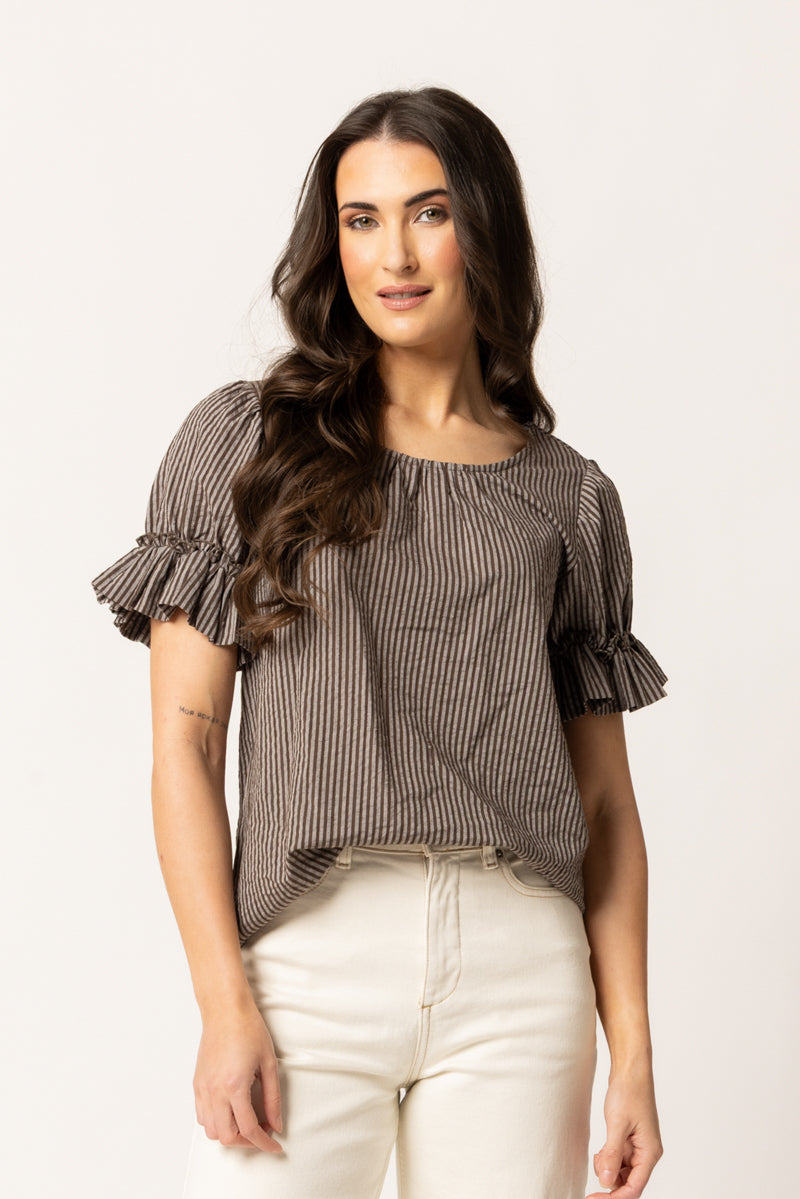 Vibrant Top - Coffee