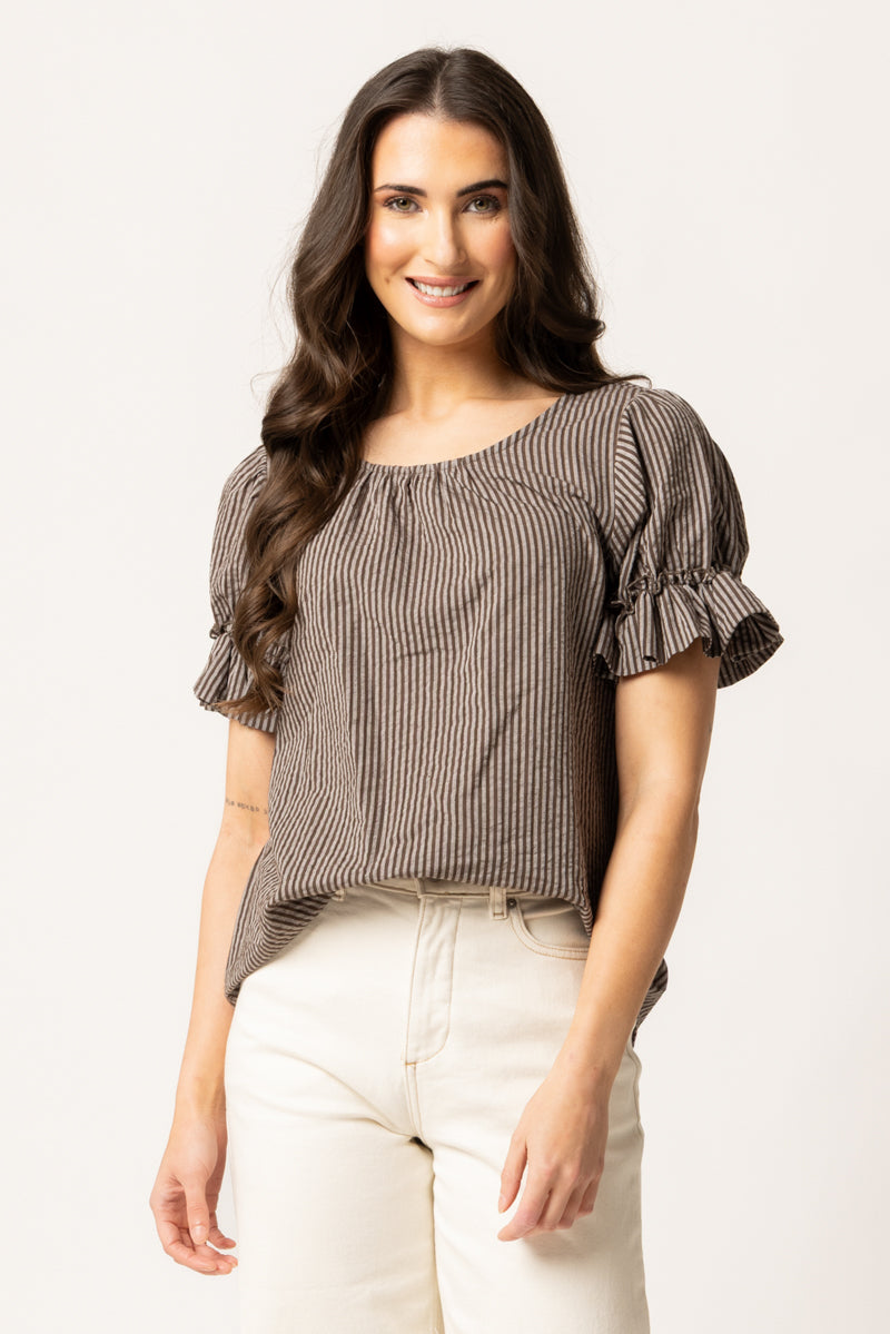 Vibrant Top - Coffee