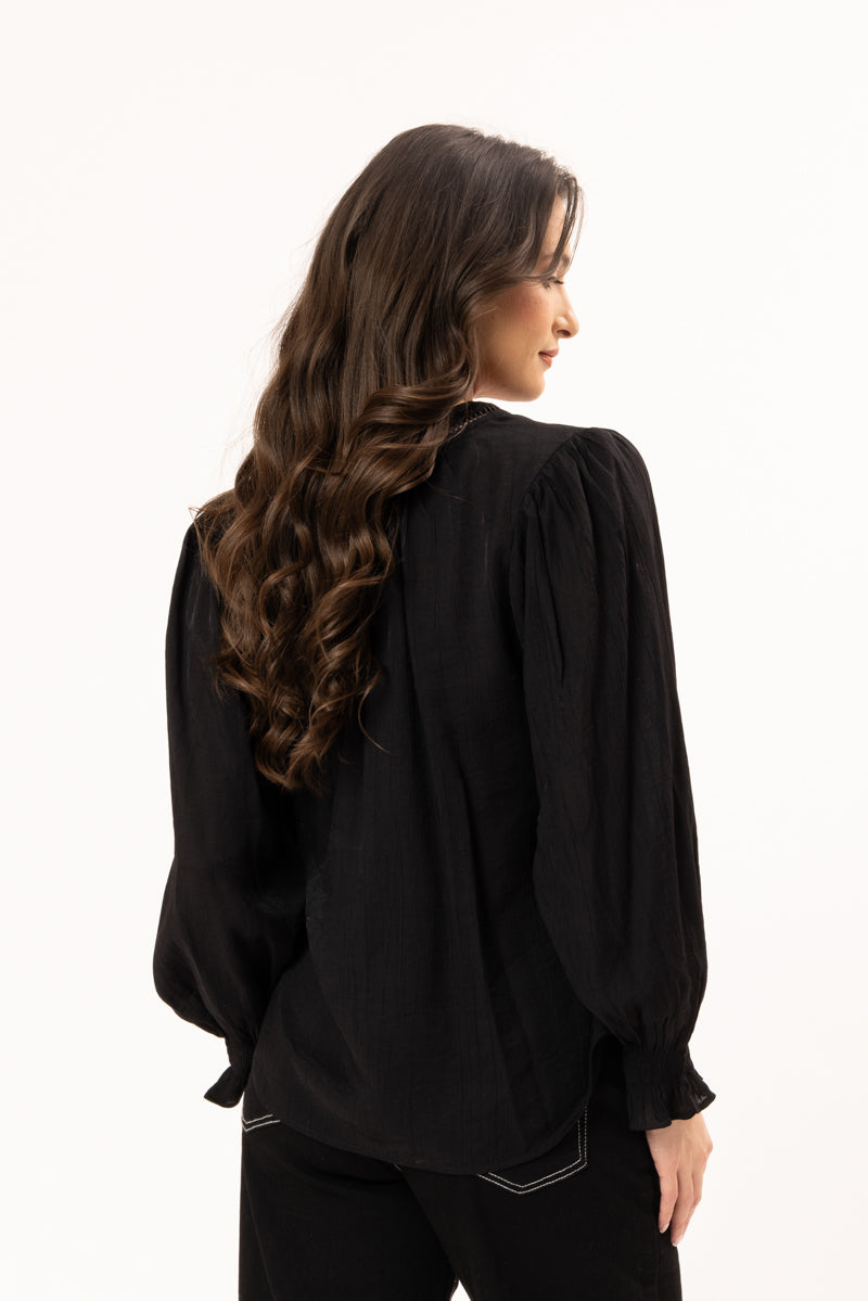 ADDYSON LS TOP | Black